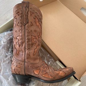 Gorgeous Pecos Belle all leather handmade boots.